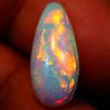 2.54 Carats Natural 17x8 Rainbow OPAL Multi Flashing for Jewelry Setting PEAR