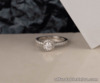 SALE‼️GIA-Certified .40 Carat Diamond w/.32 CTW Engagement Ring PLATINUM ER807