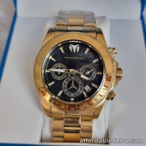1st picture of TechnoMarine TM-220034 Manta Ray Silver-tone Dial Men's Watch For Sale in Cebu, Philippines