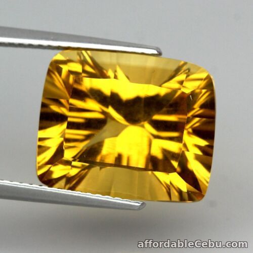 1st picture of 13.25 Carats NATURAL Yellow CITRINE Octagon Concave Loose 15x13x10mm For Sale in Cebu, Philippines