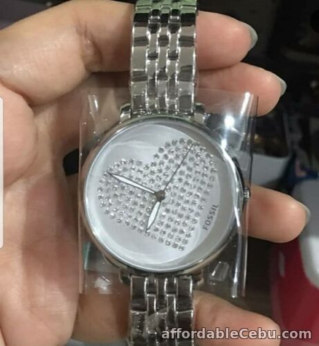 1st picture of FOSSIL JACQUELINE THREE-HAND SILVER-TONE WATCH ES4375 For Sale in Cebu, Philippines
