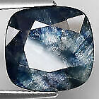 1st picture of 9.09 Carats Natural SAPPHIRE 12.8x12x5.5mm Deep Blue Loose Cushion Africa Big For Sale in Cebu, Philippines