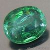 1.23 Carats NATURAL Green Copper TOURMALINE Mozambique Oval Loose 7.6x6.30x3.5mm