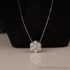 SALE‼️.60 CTW Diamond Necklace 18k White Gold N199 sep