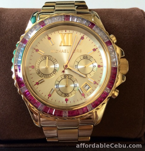 1st picture of Michael Kors Glitz Everest Gold-tone Watch MK5871 For Sale in Cebu, Philippines
