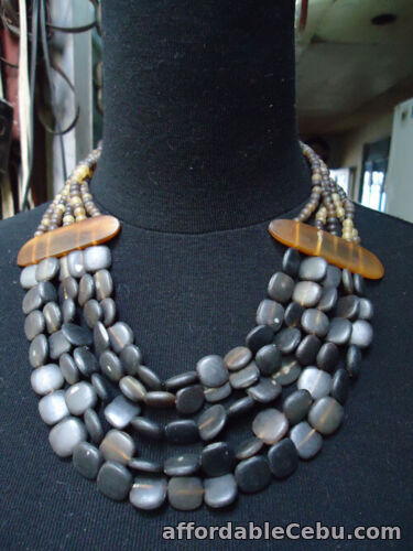 1st picture of Layered Cow Beads Necklace Export Quality For Sale in Cebu, Philippines