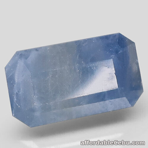 1st picture of 6.77 Carats Natural SAPPHIRE 12.6x7.4x6.4mm Blue Loose Oval Africa Big UNHEATED For Sale in Cebu, Philippines