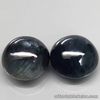 7.96 Carats 2pcs Pair NATURAL Blue SAPPHIRE Loose Round 9.0mm Africa