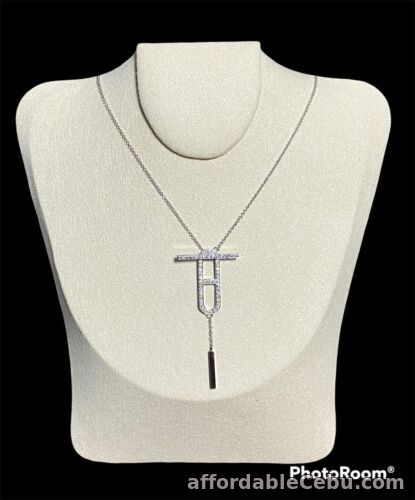 1st picture of Hermès Diamond Ever Chain d'Ancre Necklace For Sale in Cebu, Philippines