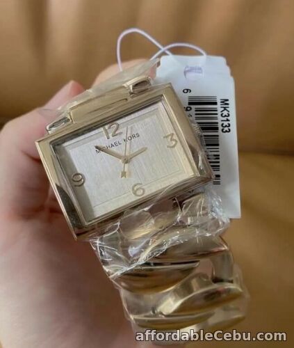 1st picture of Michael Kors Square Dial Watch MK3133 For Sale in Cebu, Philippines