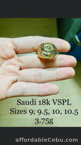 1st picture of GoldNMore: 18 Karat Gold Men’s Ring #11 For Sale in Cebu, Philippines