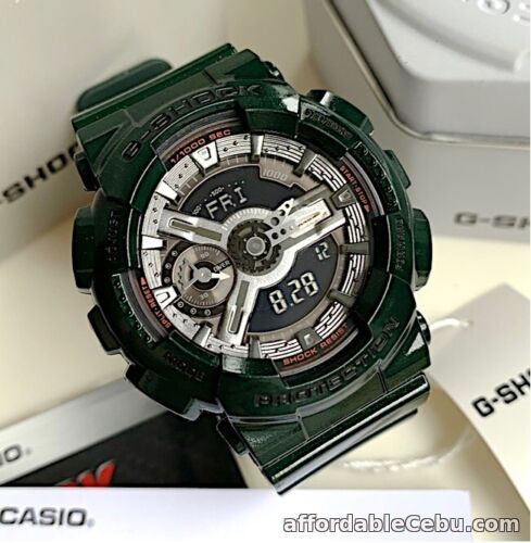 1st picture of Casio G-Shock S Series * GMAS110MC-3A Dark Metallic Green Watch for Women For Sale in Cebu, Philippines