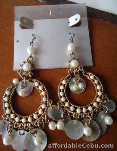 1st picture of Guess Pearl Earrings For Sale in Cebu, Philippines