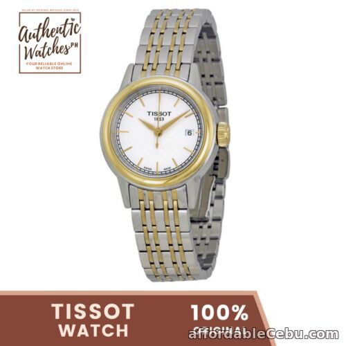 1st picture of Tissot T0852102201100 Carson White Dial Two-tone 29mm Ladies Watch For Sale in Cebu, Philippines