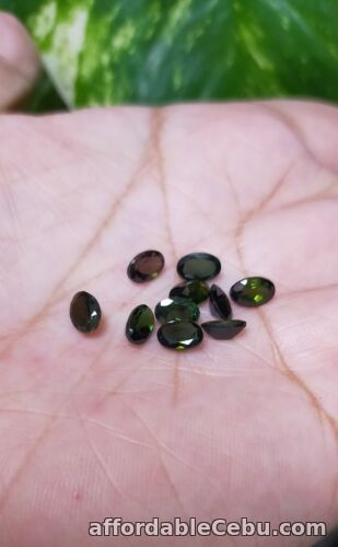 1st picture of 5.38 Carats 10pcs Lot NATURAL Green TOURMALINE Loose Oval 6x4mm For Sale in Cebu, Philippines