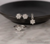 SALE‼️1.12 CTW Diamond Jewelry Set 14K White Gold JS169