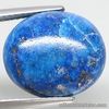 11.90 Carat Natural LAPIS LAZULI with Spots Loose Oval Afghanistan 15x13x8.3mm