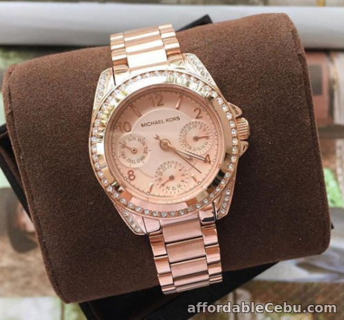 1st picture of Michael Kors Mini Blair Chronograph Rosegold-tone Watch MK5613 For Sale in Cebu, Philippines