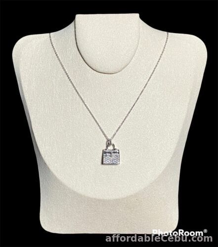 1st picture of Hermès Birkin Amulette Diamond Necklace For Sale in Cebu, Philippines