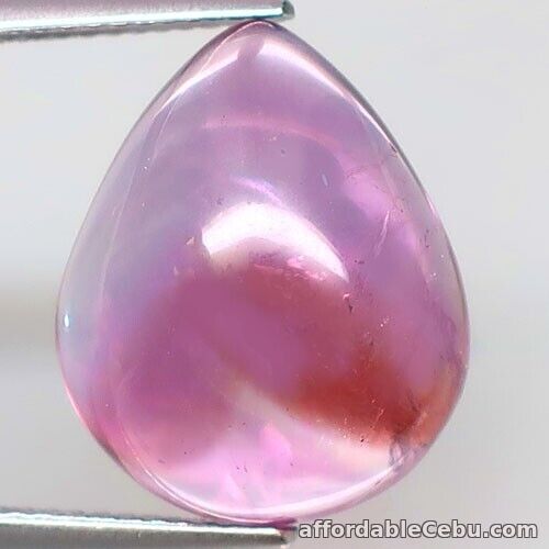 1st picture of 13.40 Carat NATURAL Pinkish Purple AMETHYST Pear Cab Loose Bolivia 16.5x13.8x8.8 For Sale in Cebu, Philippines
