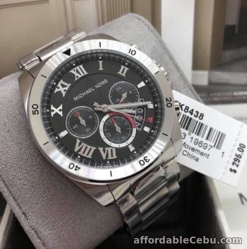 1st picture of Michael Kors Brecken Chronograph Silver-tone Watch MK8438 For Sale in Cebu, Philippines