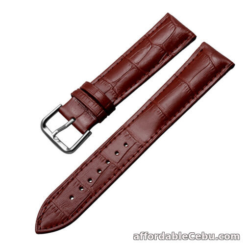 1st picture of New Leather Watch Bands Wrist Watch Straps Replacement Belts Buckle 12-22 mm For Sale in Cebu, Philippines