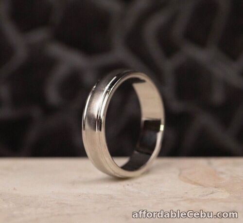 1st picture of SALE‼️Men’s Wedding Ring PLATINUM WR269 For Sale in Cebu, Philippines