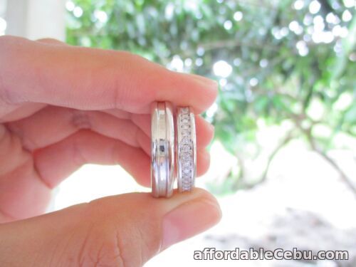 1st picture of .29 CTW Diamond Wedding Ring 14k White Gold WR46 sep (MTO-A) For Sale in Cebu, Philippines