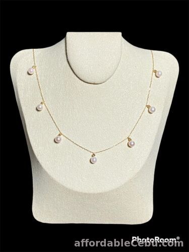 1st picture of Akoya Station Diamond Necklace For Sale in Cebu, Philippines