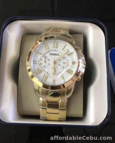 1st picture of Fossil Men's Grant Chronograph Stainless Steel Watch FS4814 For Sale in Cebu, Philippines