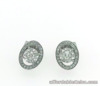 .073 CTW Diamond Earrings 18k White Gold E212W sep (PRE-ORDER)