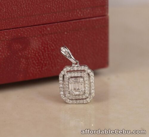 1st picture of SALE‼️.281 CTW Diamond Pendant 14k White Gold JS12P sep For Sale in Cebu, Philippines