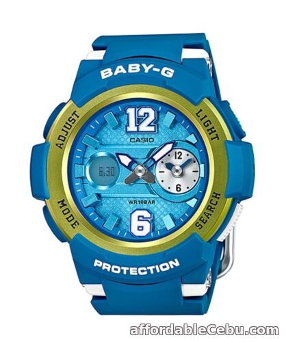 1st picture of Casio Baby-G * BGA210-2B Dual Dial Blue Gold Anadigi Ivanandsophia COD PayPal For Sale in Cebu, Philippines