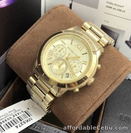 1st picture of Michael Kors Cooper Gold-tone chronograph Watch MK6274 For Sale in Cebu, Philippines