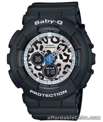 1st picture of Casio Baby-G * BA120LP-1A Leopard Dial Black Anadigi Watch COD PayPal For Sale in Cebu, Philippines