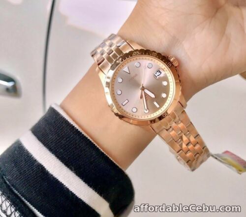 1st picture of FOSSIL FB-01 THREE HAND ROSEGOLD-TONE WATCH ES4748 For Sale in Cebu, Philippines
