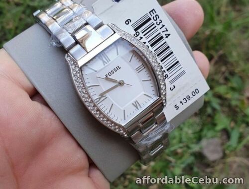 1st picture of FOSSIL WALLACE LADIES SILVER TONE WATCH ES3174 For Sale in Cebu, Philippines