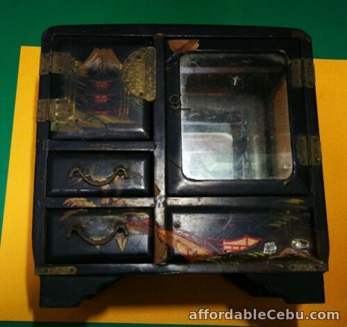 1st picture of Antique Japanese Jewelry Box Working Detached Music Box For Sale in Cebu, Philippines