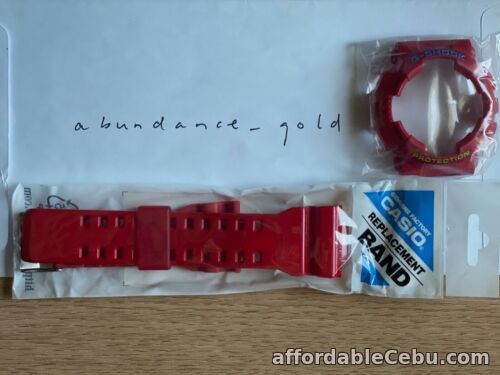 1st picture of Casio G-Shock GD100HC-4 GA110 GA100 GD110 Glossy Red Bezel and Strap For Sale in Cebu, Philippines