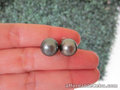 1st picture of SALE‼️10.8mm South Sea Pearl Earrings 14k White Gold E747 sep For Sale in Cebu, Philippines