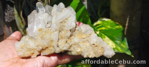 1st picture of 380 Grams NATURAL Raw QUARTZ CRYSTAL Cluster Specimen Mineral Healing Stone A For Sale in Cebu, Philippines