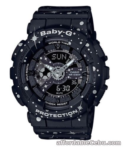 1st picture of Casio Baby-G * BA110ST-1A Starry Midnight Sky Black Watch COD PayPal For Sale in Cebu, Philippines