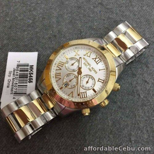 1st picture of Michael Kors Two-tone Ladies Chronograph  Watch MK5455 For Sale in Cebu, Philippines
