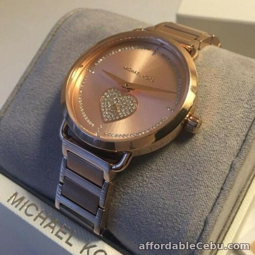 1st picture of Michael Kors Portia Heart Rosegold-tone Watch MK3827 For Sale in Cebu, Philippines