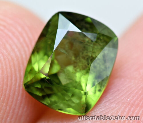 1st picture of 1.10 Carat RARE NATURAL Green TASHMARINE DIOPSIDE Afghanistan 6.5x5x4mm For Sale in Cebu, Philippines