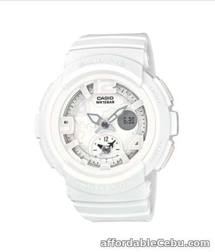 1st picture of Casio Baby-G * BGA190BC-7B Dual Dial World Time White for Women Ivanandsophia For Sale in Cebu, Philippines