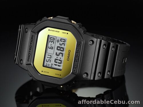 1st picture of Casio G-Shock * DW5600BBMB-1 Square Digital Gold and Black Watch COD PayPal For Sale in Cebu, Philippines