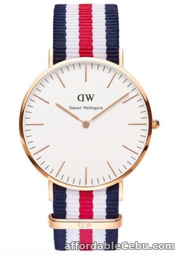 1st picture of Daniel Wellington Watch * 0102DW Classic Canterbury 40MM NATO Strap For Sale in Cebu, Philippines