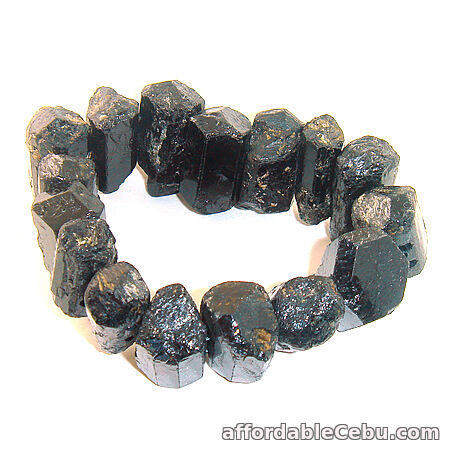 1st picture of * Chinese New Year Feng Shui * Black Tourmaline Bracelet For Sale in Cebu, Philippines