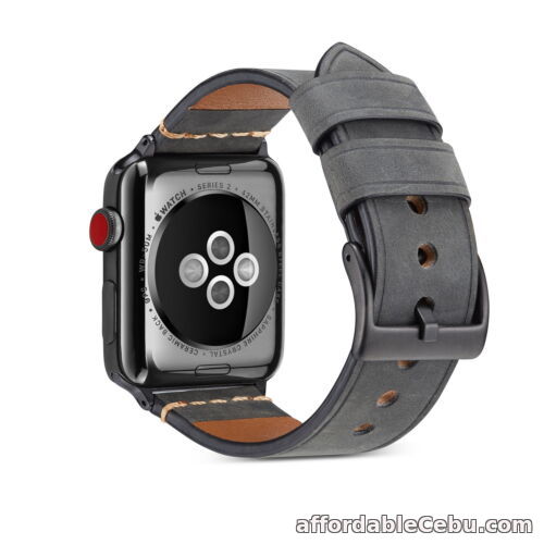 1st picture of For Apple Watch Series 3 4 Genuine Leather Strap Bracelet Wrist Band 40 /44mm For Sale in Cebu, Philippines